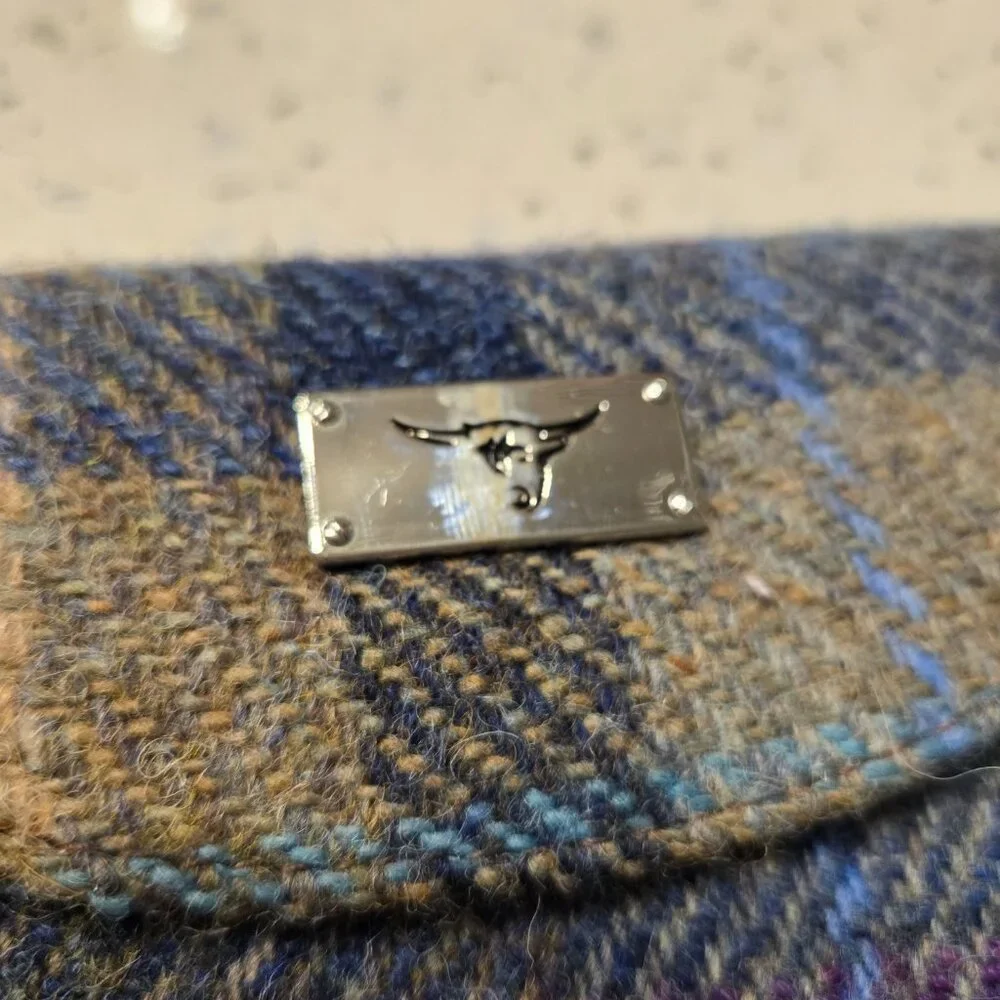 Pre-loved Small Harris Tweed Wallet - Picture 2 of 15